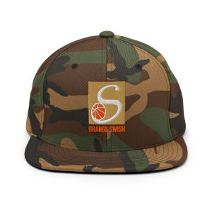Swish Camo Snapback Hat