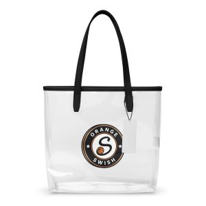 Swish Badge Clear tote bag